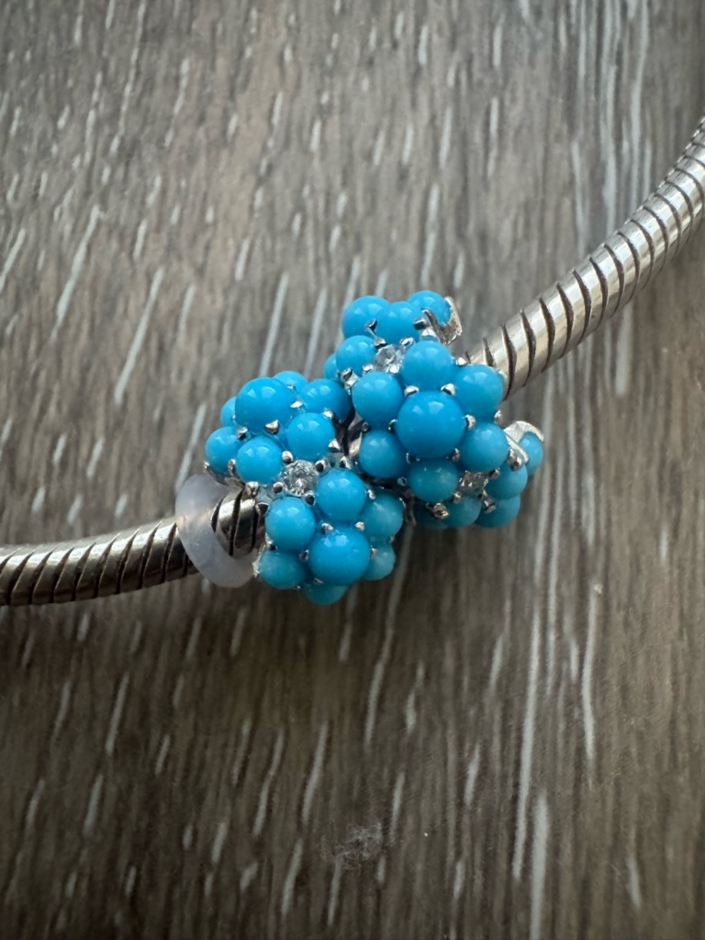 Pandora Moments Pavé Star and Snake Chain Sliding bracelet - Picture 8 of 9
